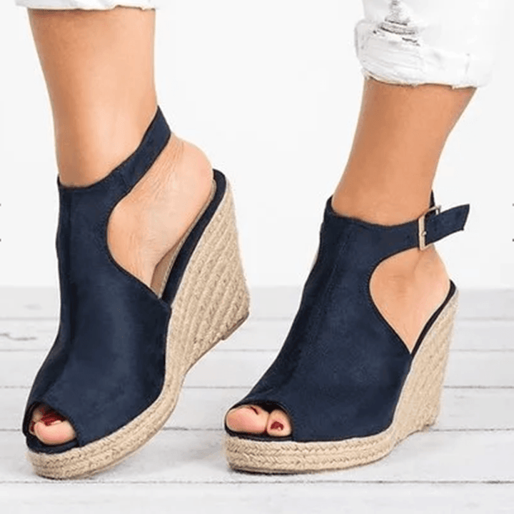 Women Summer Wedges High Heel Shoes