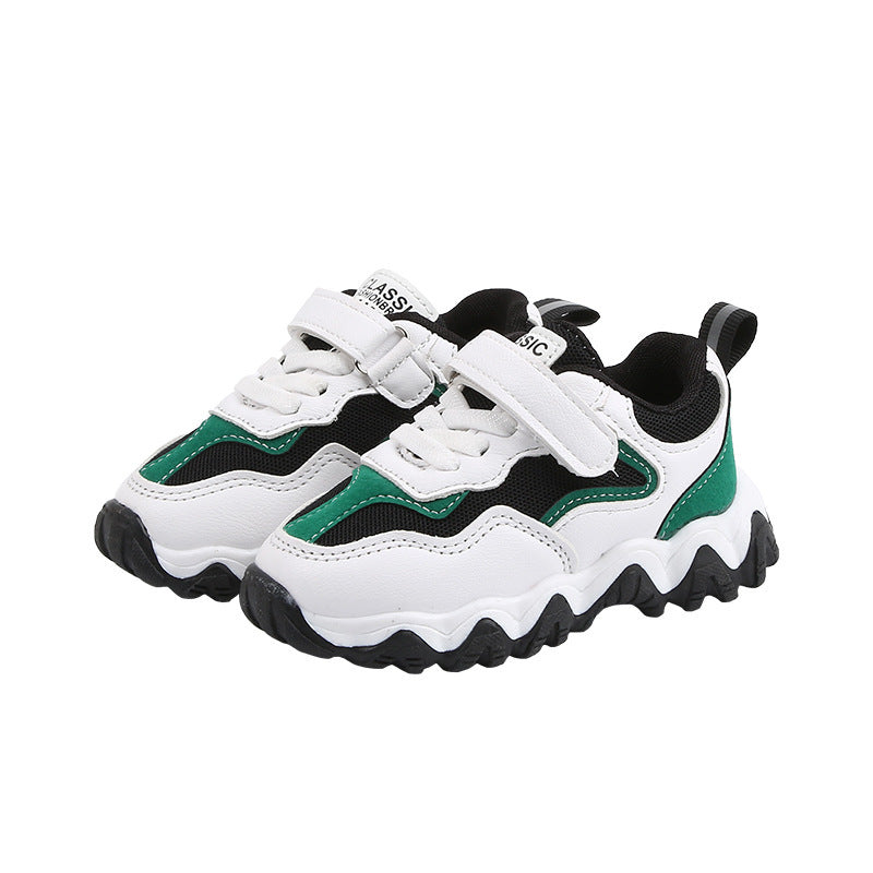 Wave bottom travel shoes for kids