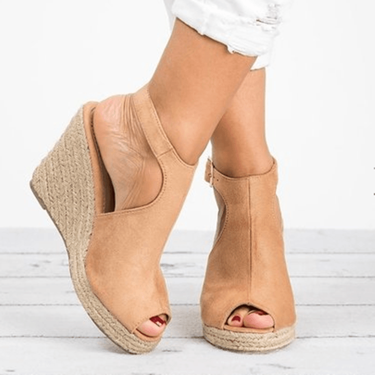 Women Summer Wedges High Heel Shoes