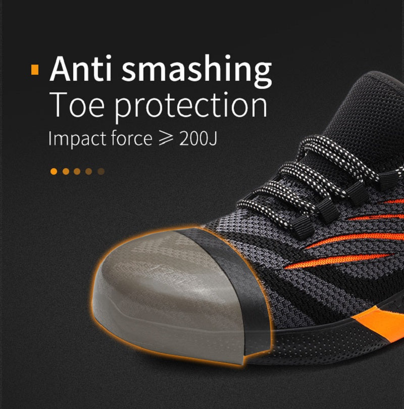 Lightweight Non-Slip Protective Work Shoes Men