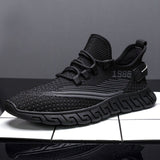 Flying Woven Breathable Running Men's Sports Shoes