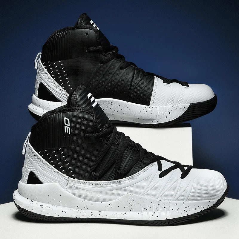 Basketball Shoes High Top Anti-slip Outdoor Sports Shoes