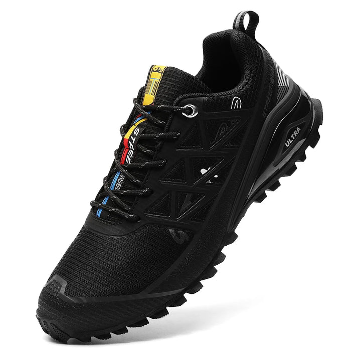 Men's Trail Running Sneakers Casual Fashion Shoes For Men Outdoor Non-Slip Hiking Shoes Walking Trekking Cross Training