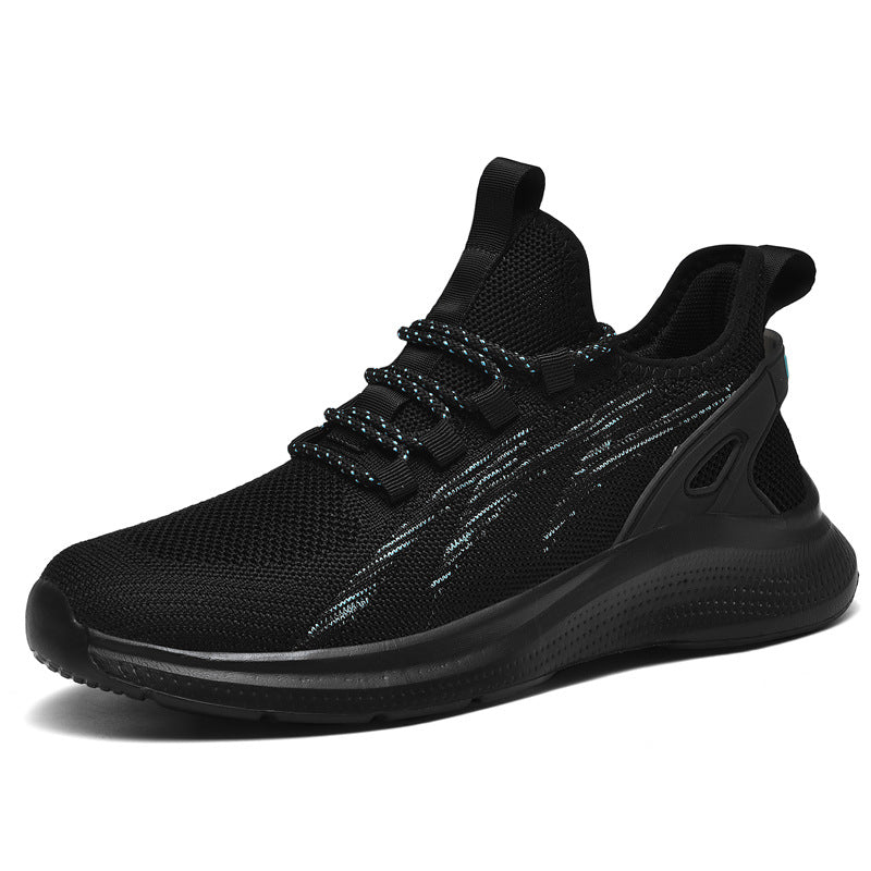 Men's Fashion Casual Breathable Lace Up Low-top Running Shoes