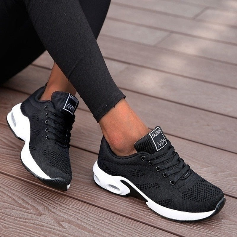 Women Running Shoes Breathable Casual Shoes Outdoor Light Weight