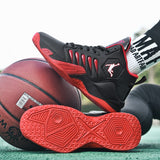 High-top Men Shoe Cushion Leather Sneakers