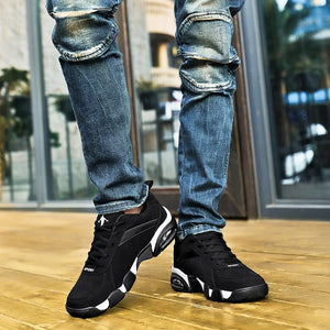 Men Shoes Outdoor Leather Men Casual Shoes Comfortable Walking Sneaker