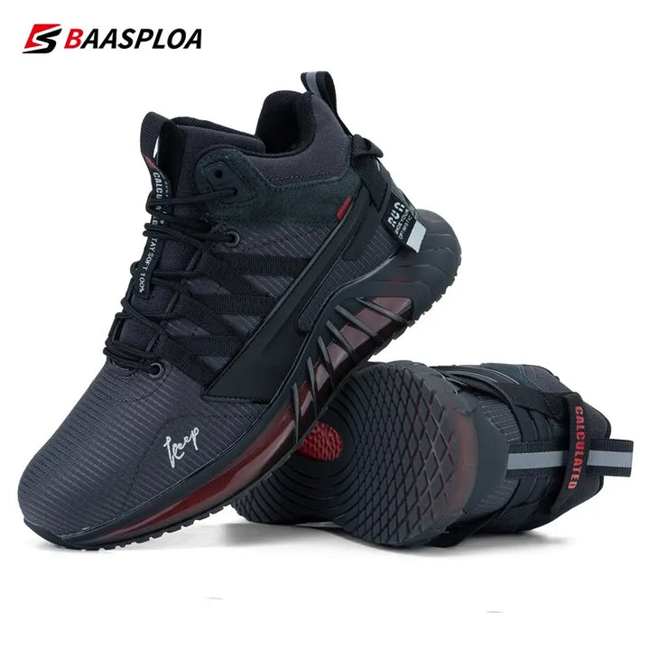 Baasploa New Winter Warm Sneakers Cotton Shoes Fashion Non-Slip Snow Boots
