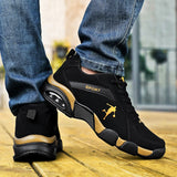 Men Shoes Outdoor Leather Men Casual Shoes Comfortable Walking Sneaker