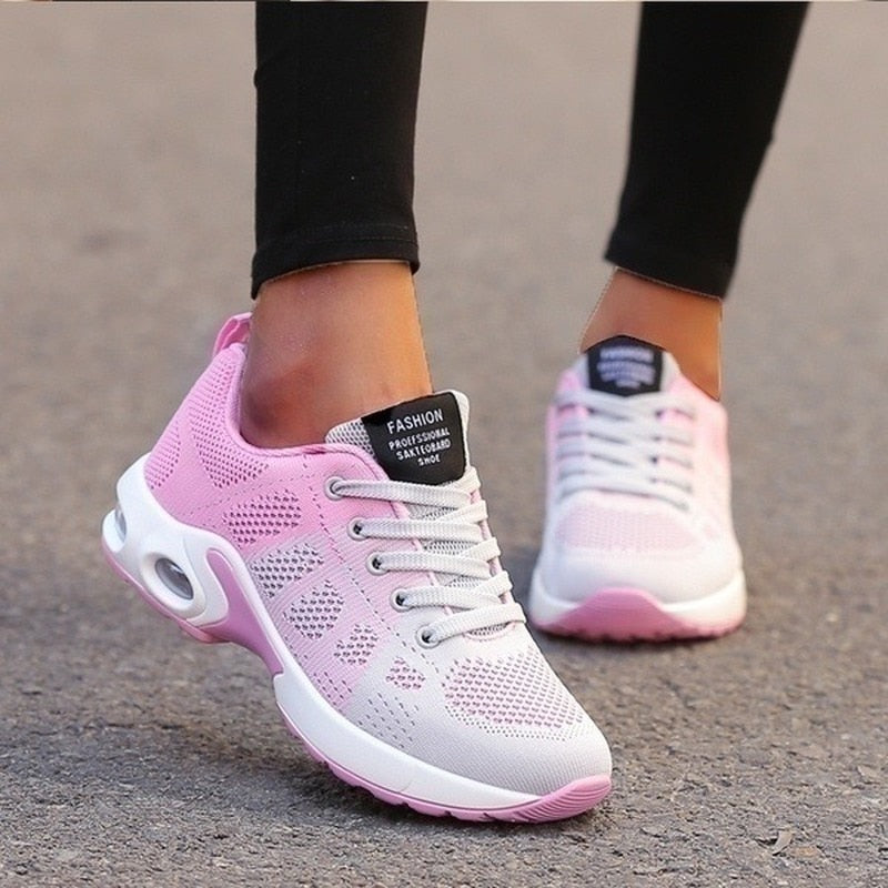 Women Running Shoes Breathable Casual Shoes Outdoor Light Weight