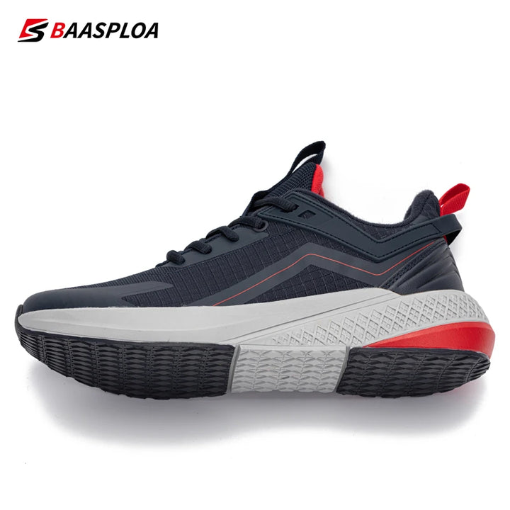 Men Casual Fashion Lightweight Running Walking Sneakers Waterproof Comfortable Shoes