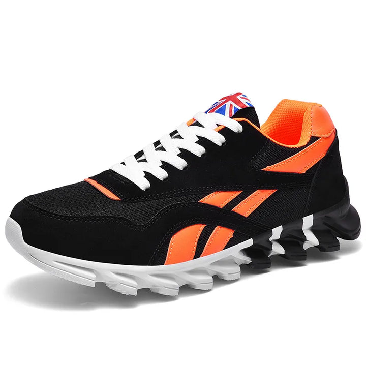 Light Breathable Lace Up Running Shoes for Men