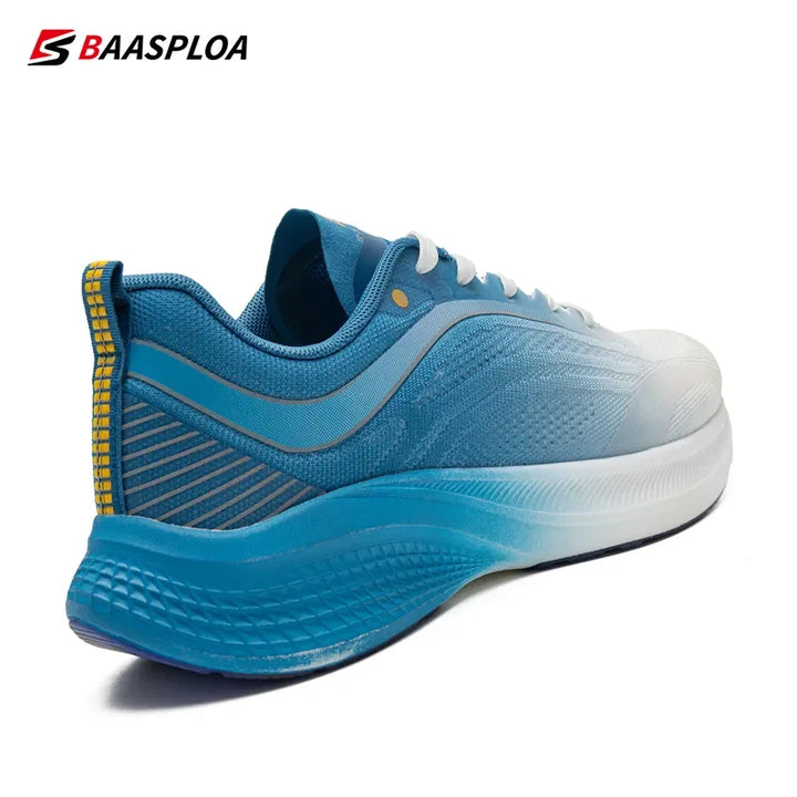Baasploa Professional Running Shoes Men Training Shoes Breathable Lightweight Sneakers