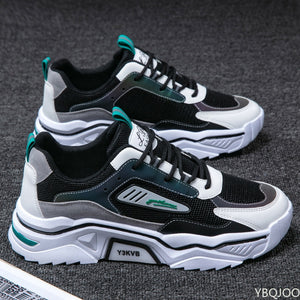 Breathable Wild Mesh Sports Casual Youth Increase Old Fashion Men's Shoes sneakers