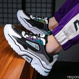 Breathable Wild Mesh Sports Casual Youth Increase Old Fashion Men's Shoes sneakers
