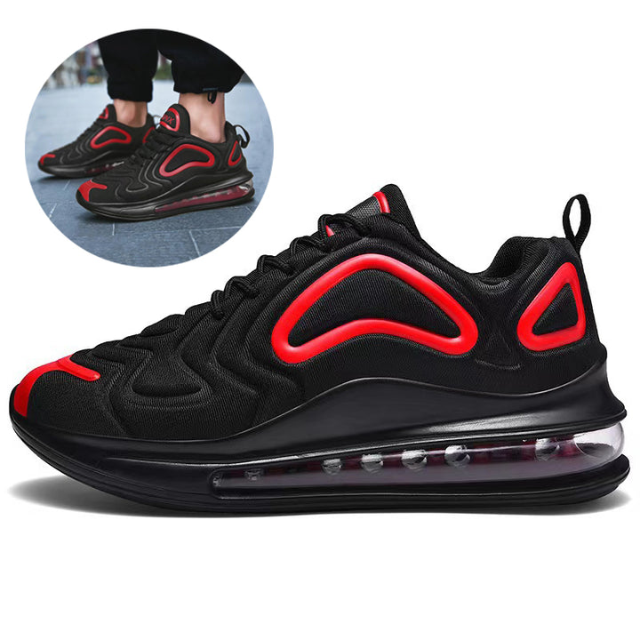 Men Outdoor Breathable  Lace-up Sneakers Running Sports Shoes
