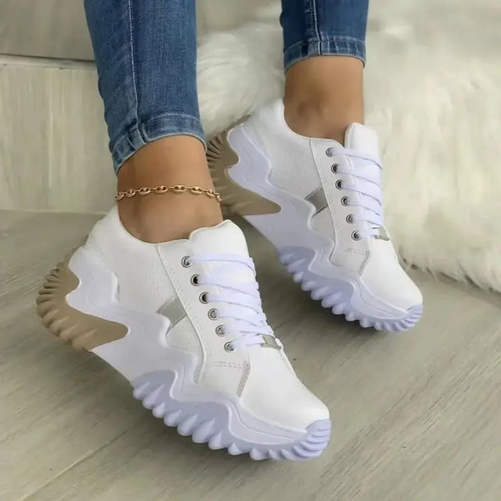 Women Lace-Up Sneakers